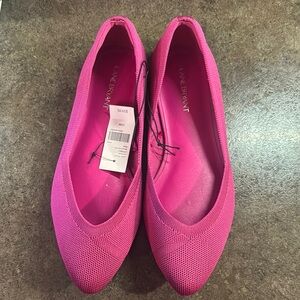 Lane Bryant Pink Ballet Flats